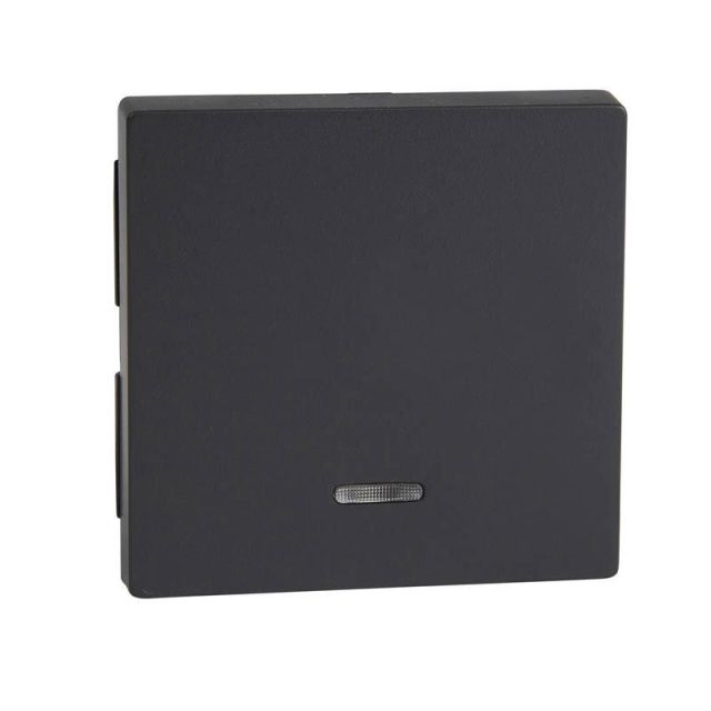 Merten M Switch Plate with Indicator Anthracite MTN431014