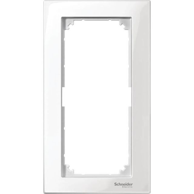 Merten M Frame 2 Gangs White MTN515819