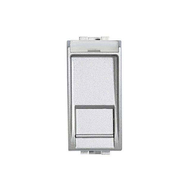 Livinglight RJ45 Socket Cat6 Utp 1 Gang Aluminium NT4279C6
