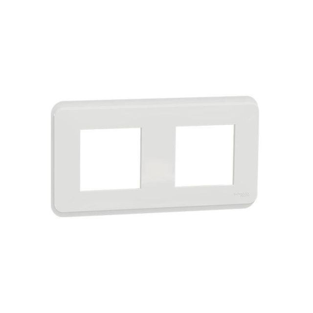 New Unica Pro Frame 2 Gangs White NU400418
