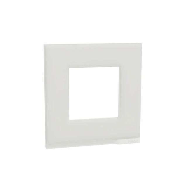 New Unica Pure Πλαίσιο 1 Θέσης Λευκό NU600285