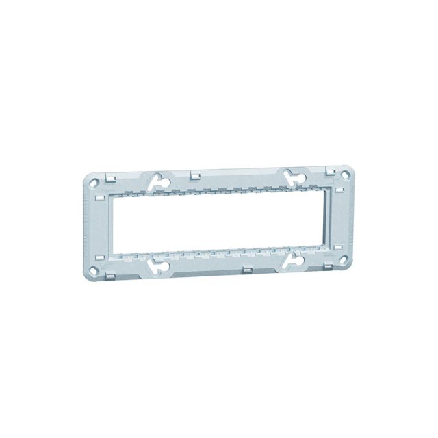 New Unica Support Base 7 Gangs Metallic NU7107