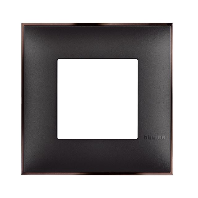 Classia Frame 2 Modules Black-Nickel R4802BH