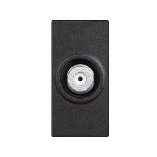 Classia TV Socket Type F Black RG4202F