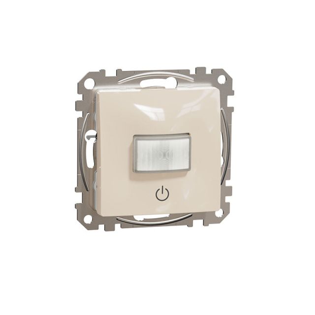 Sedna Design & Elements Ανιχνευτής Κίνησης 160° 10A Μπεζ SDD112504