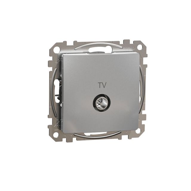 Sedna Design & Elements Transit Socket TV 7DB Aluminium SDD113474