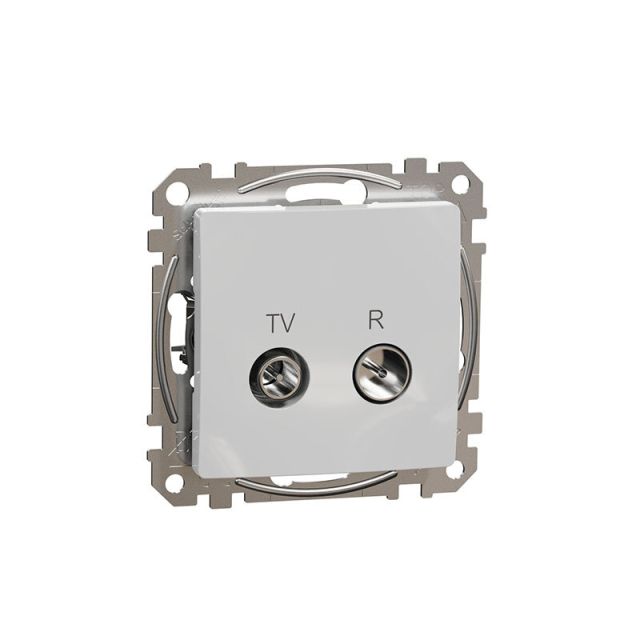 Sedna Design & Elements Transit Socket TV/R 10DB Aluminium SDD113478R