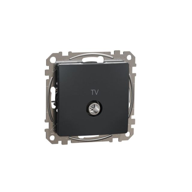 Sedna Design & Elements Transit Socket TV 10DB Anthracite SDD114478