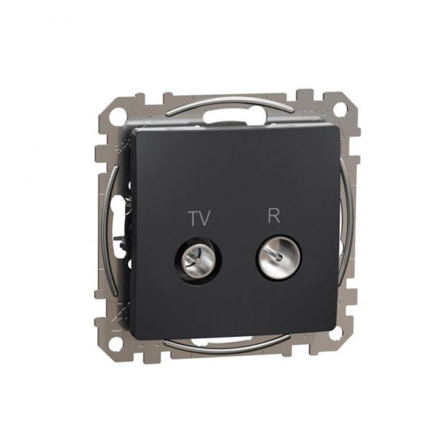 Sedna Design & Elements TV/R Transit Socket 10DB Anthracite SDD114478R
