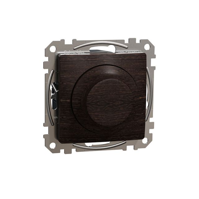 Sedna Design & Elements Περιστροφικό Dimmer 3-370W Led Ξύλο Wenge Sedna SDD181501