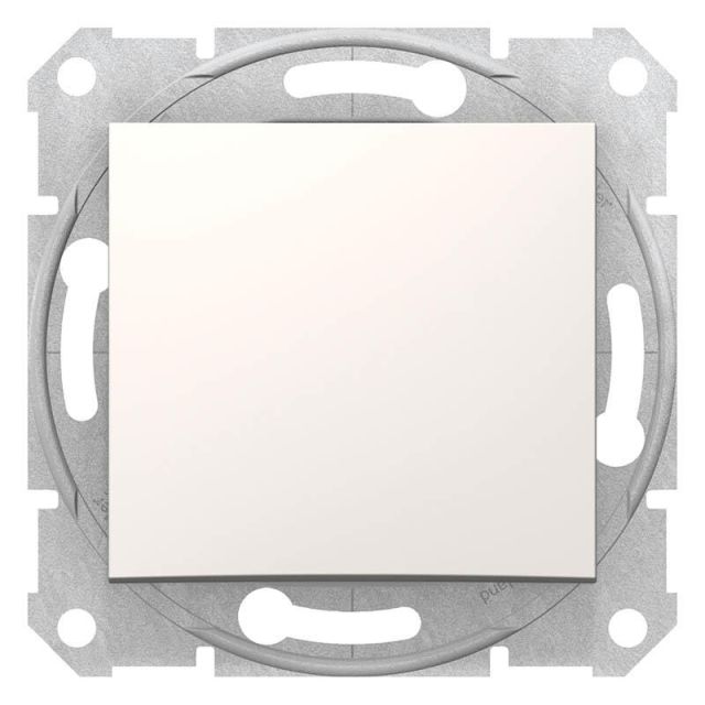 Sedna Διακόπτης Μεσαίος Αλέ-Ρετούρ Λευκό SDN0500123